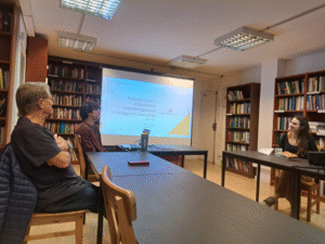 Raylton Carlos Tavares, Prof. Teun van Dijk e Profa. Lucía de la Presa