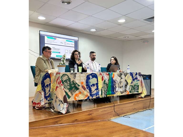 Fórum de Coordenadores de PPG do Centro-Oeste, Área 41, 2026.  Participação de Coordenadores/as de PPG do CO; da Magnífica Reitora da UnB, Profa. Dra. Rozana R. Naves; da Direção do IL e dos Representantes da Área na CAPES: Prof. Dr. José S. Magalhães e Profa. Dra. Solange Fiuza. 27 a 29 de maio de 2026, Auditório do Instituto de Letras.